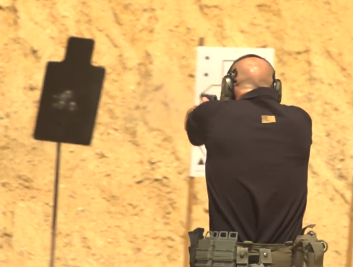 Pistol Shooting Drill - Shooting Accurately on the Move - GetOutdoorsTV