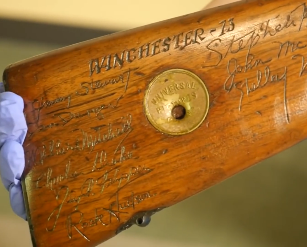 Herb Parsons Winchester Model 71 from "Winchester '73" GetOutdoorsTV